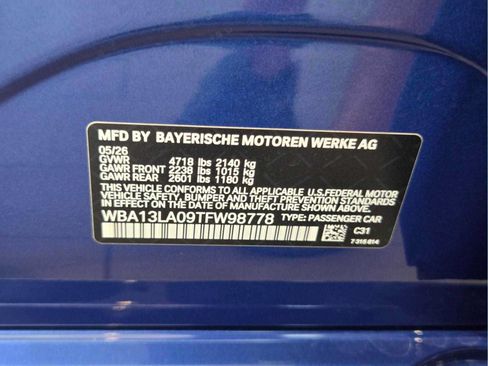 New 2026 BMW 330i Sedan w/ M Sport Package RWD image 19
