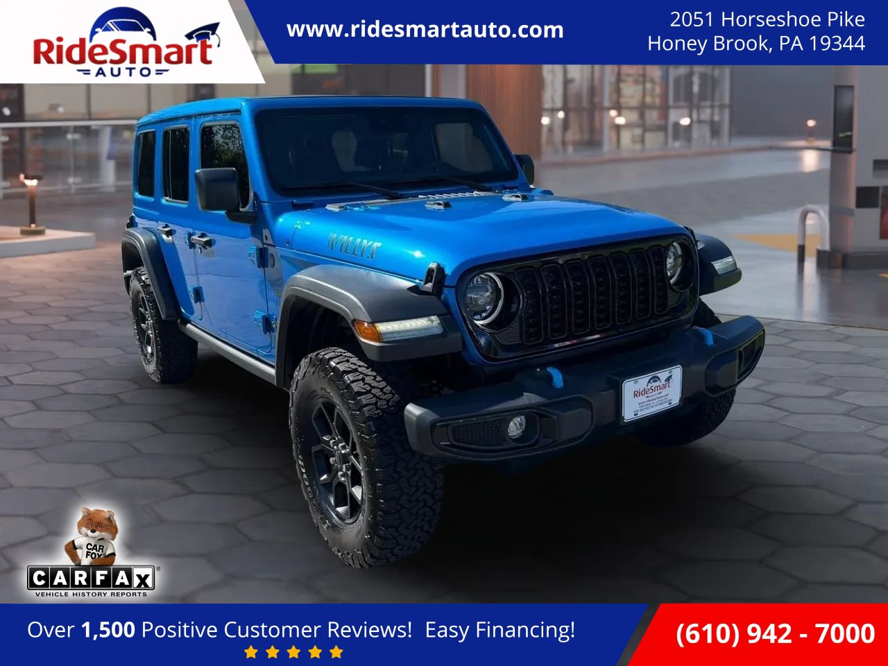 Used 2024 Jeep Wrangler Unlimited AWD/4WD image 1