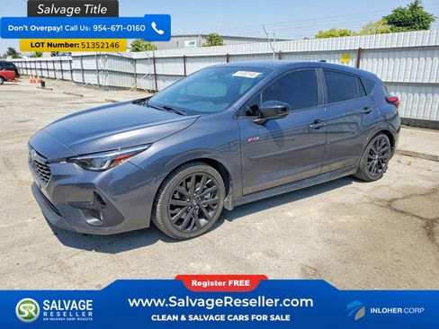 Used 2024 Subaru Impreza RS AWD/4WD image 1