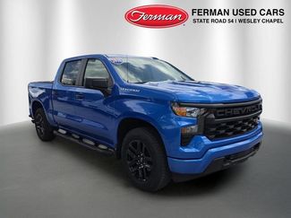 Used 2025 Chevrolet Silverado 1500 Custom w/ Turbomax Blackout Package AWD/4WD video 1