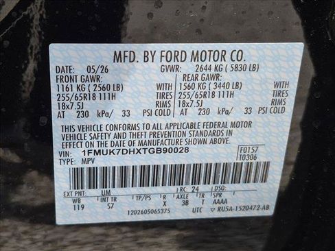 New 2026 Ford Explorer Active w/ Active Comfort Package RWD image 17