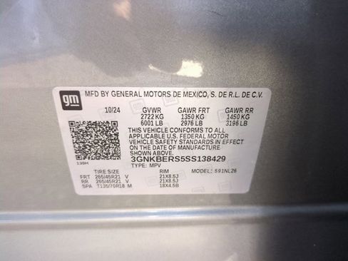 Used 2025 Chevrolet Blazer RS w/ Driver Confidence II Package image 25