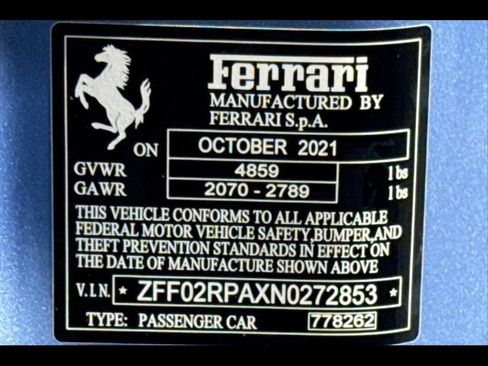 Certified 2022 Ferrari Portofino M RWD image 30
