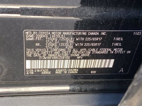 Certified 2024 Toyota RAV4 XLE w/ Convenience Package FWD image 13