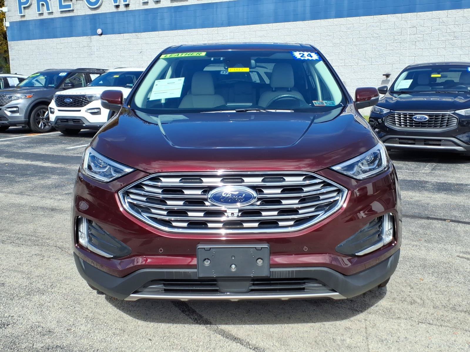 Certified 2024 Ford Edge Titanium w/ Equipment Group 301A AWD/4WD image 9