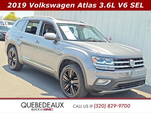 Used 2019 Volkswagen Atlas SEL AWD/4WD image 1