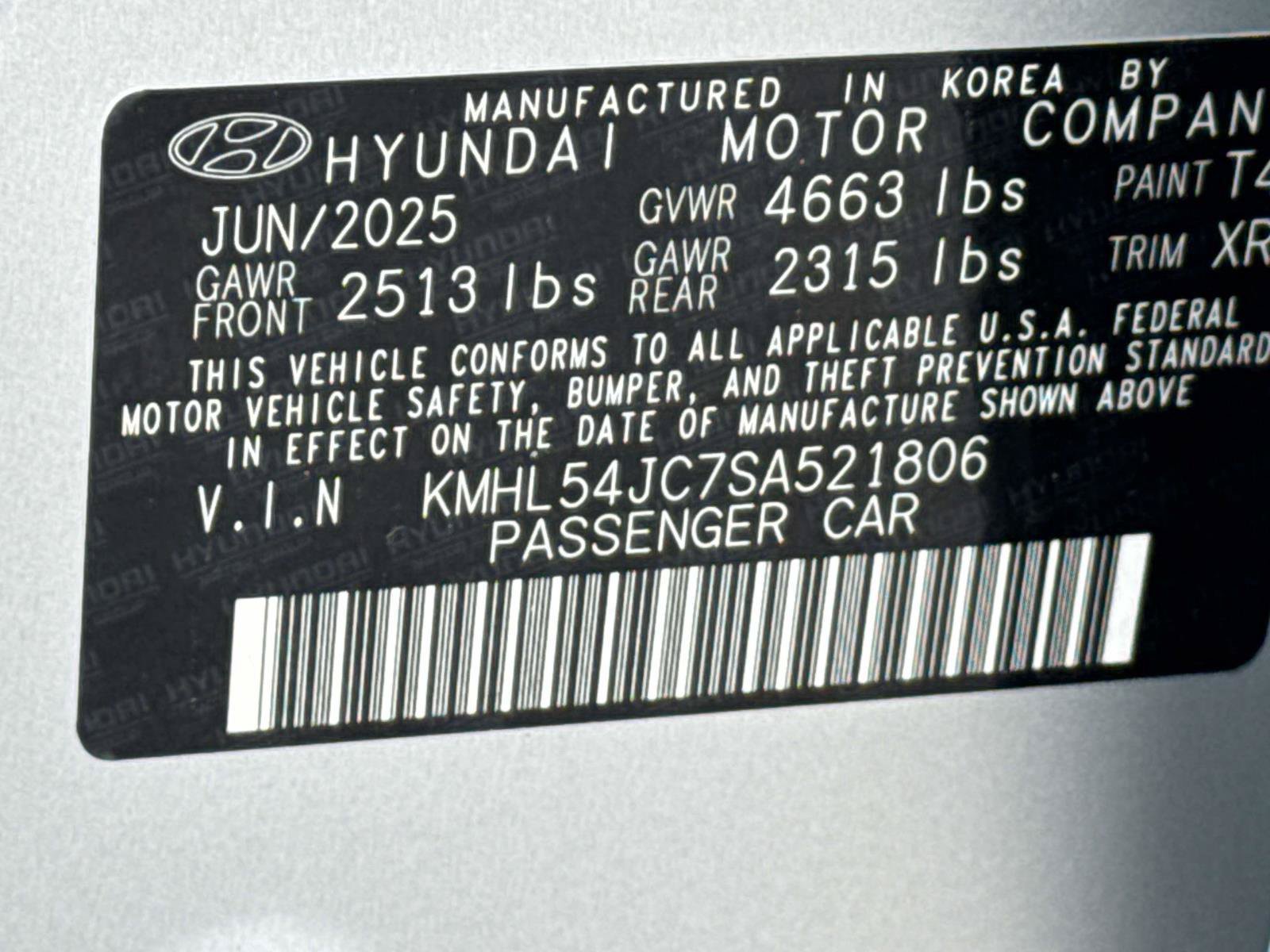 Certified 2025 Hyundai Sonata N Line FWD image 31