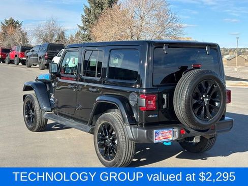 Used 2024 Jeep Wrangler Unlimited Sahara w/ Technology Group image 3