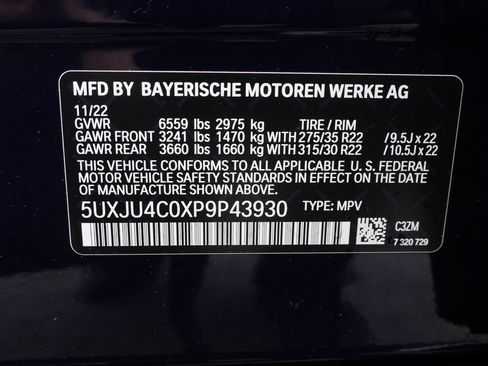 Used 2023 BMW X5 M50i w/ Executive Package AWD/4WD image 48