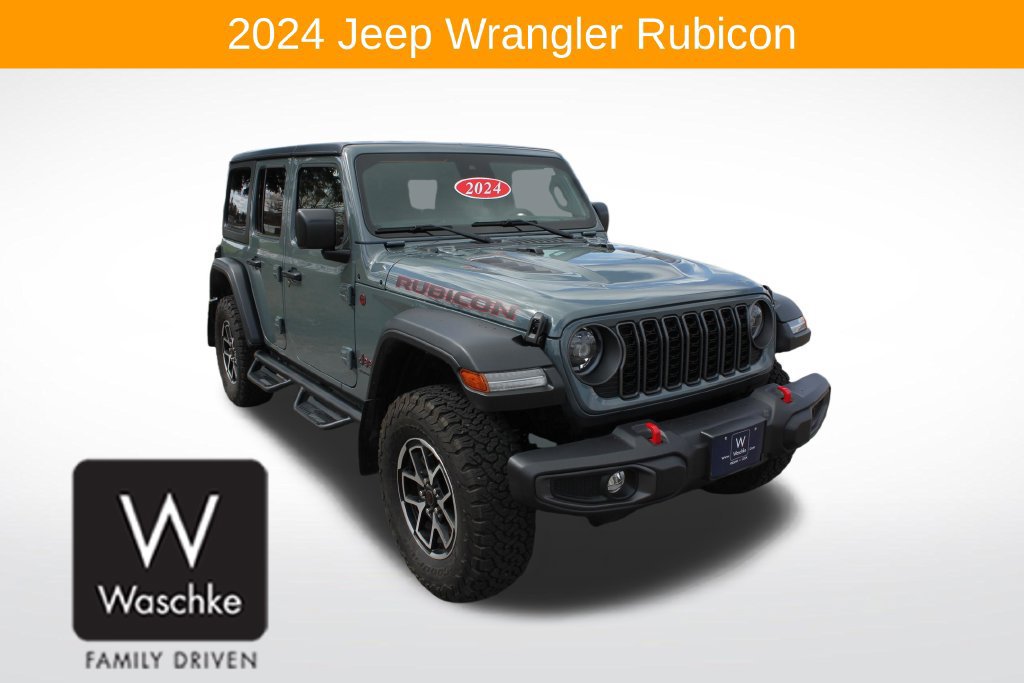 Used 2024 Jeep Wrangler Unlimited Rubicon w/ Convenience Group AWD/4WD image 1