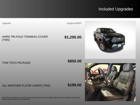 Used 2025 Toyota Tacoma Limited w/ Tow Tech Package AWD/4WD image 5