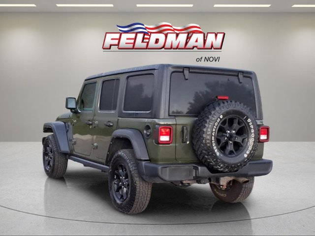 Used 2021 Jeep Wrangler Unlimited Sport AWD/4WD image 3