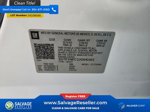 Used 2018 GMC Sierra 1500 SLT w/ Texas SLT Premium Package RWD image 16
