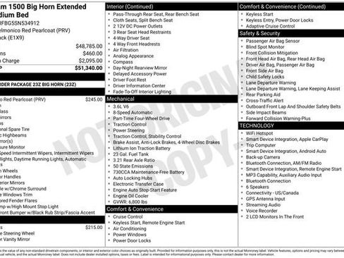 Used 2025 RAM 1500 Big Horn AWD/4WD image 2