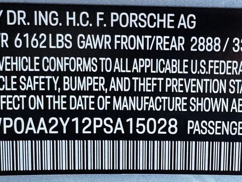 Certified 2023 Porsche Taycan RWD image 42