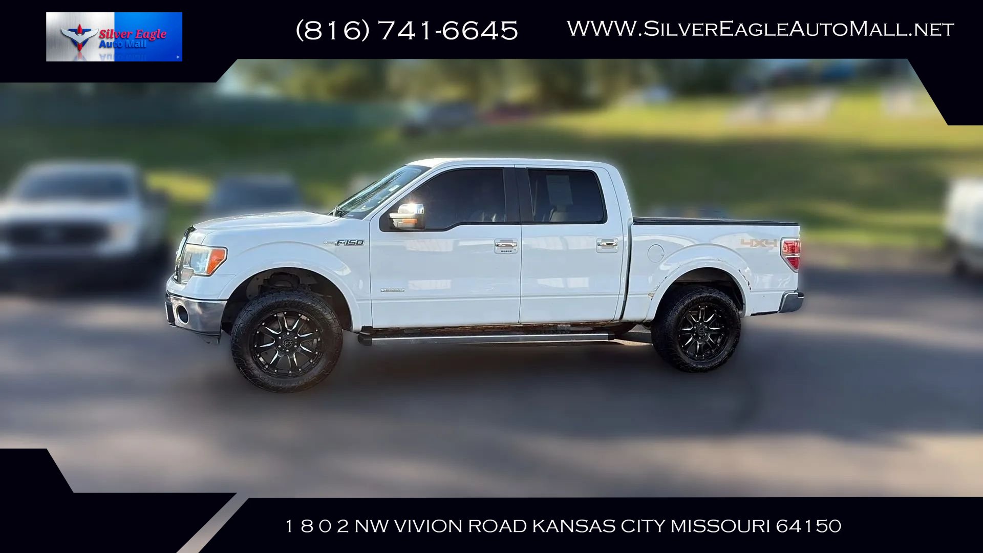 Used 2012 Ford F150 Lariat w/ Lariat Chrome Pkg AWD/4WD image 2