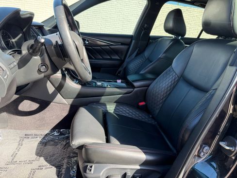 Used 2023 INFINITI Q50 Red Sport 400 w/ Black Opal Edition image 20