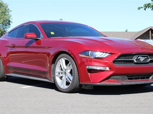 Used 2018 Ford Mustang Premium w/ Pony Package RWD image 1