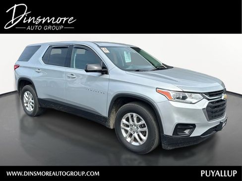 Used 2020 Chevrolet Traverse LS w/ LPO, Floor Liner Package AWD/4WD image 1