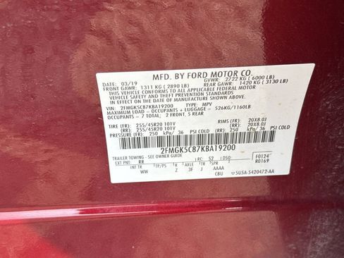 Used 2019 Ford Flex SEL w/ Equipment Group 202A FWD image 30