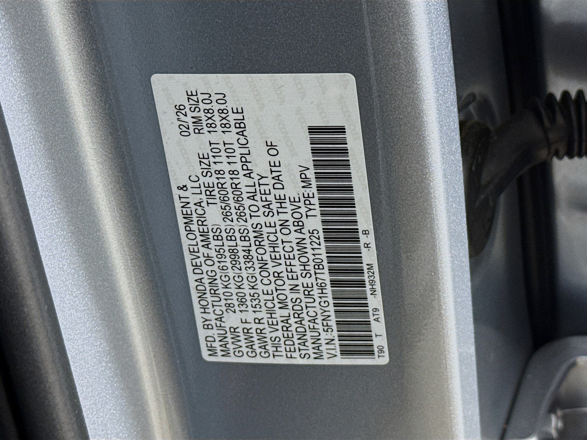New 2026 Honda Pilot TrailSport image 40