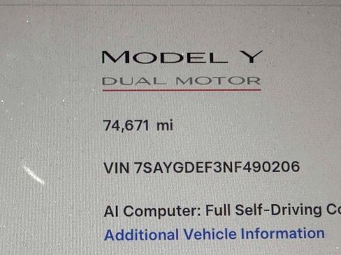 Used 2022 Tesla Model Y Performance AWD/4WD image 27