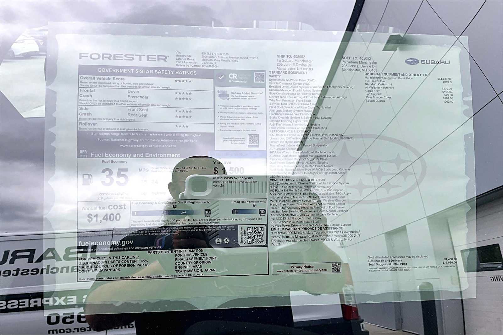 New 2026 Subaru Forester Premium AWD/4WD image 19
