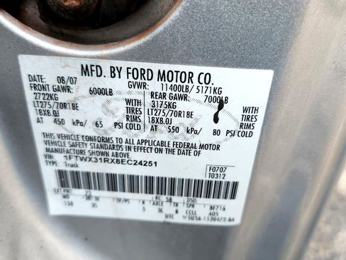 Used 2008 Ford F350 Lariat image 11