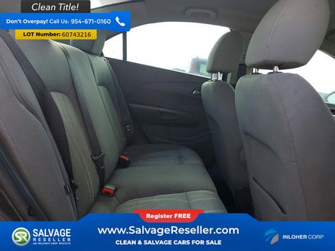 Used 2015 Chevrolet Sonic LT FWD image 13