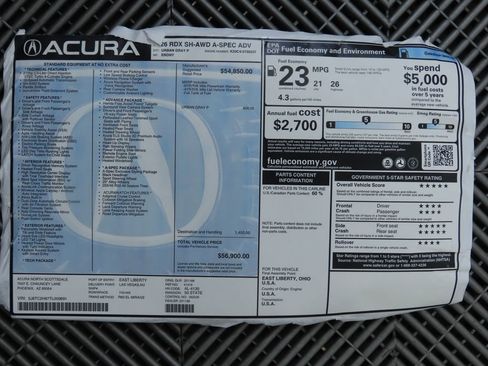 New 2026 Acura RDX A-Spec image 9