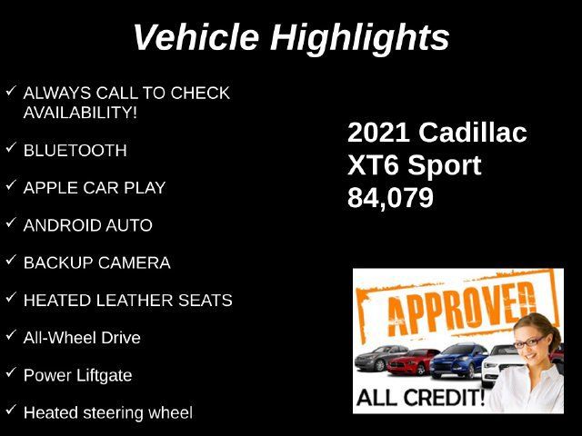 Used 2021 Cadillac XT6 Sport AWD/4WD image 9
