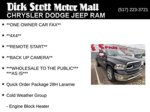 Used 2019 RAM 1500 Laramie w/ Cold Weather Group image 2
