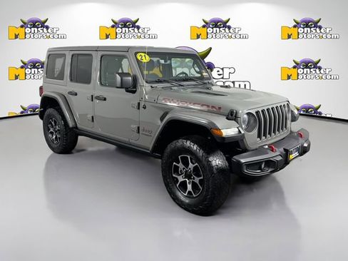 Used 2021 Jeep Wrangler Unlimited Rubicon w/ Dual Top Group AWD/4WD image 3