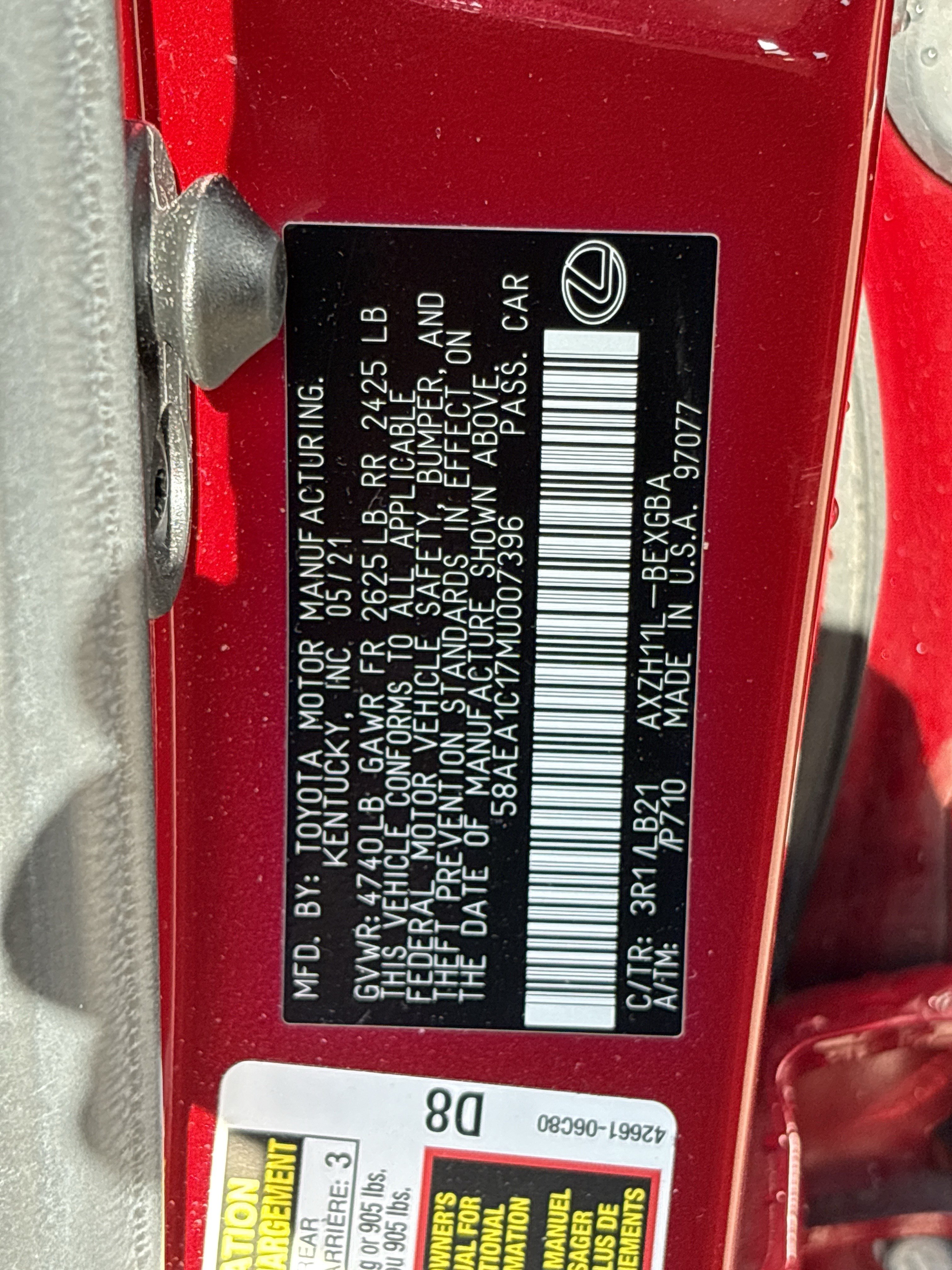 Used 2021 Lexus ES 300h w/ Accessory Package 2 FWD image 35