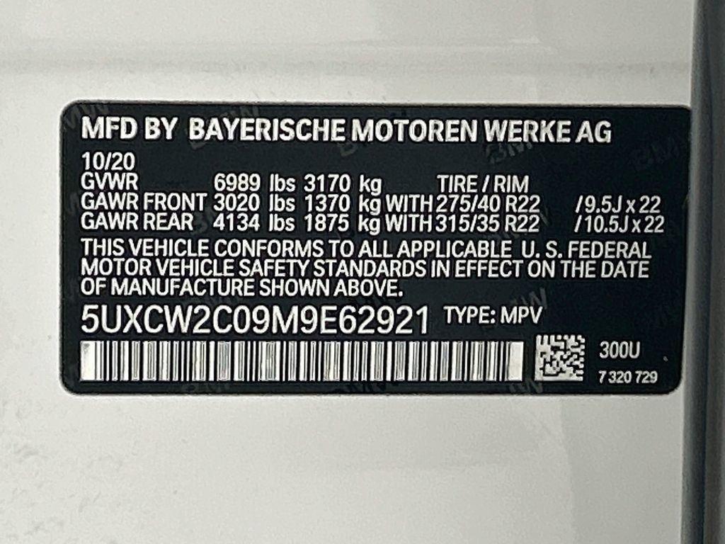 Used 2021 BMW X7 xDrive40i w/ M Sport Package AWD/4WD image 34