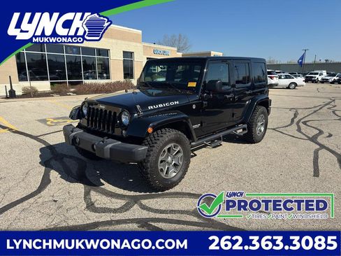 Used 2016 Jeep Wrangler Unlimited Rubicon w/ Connectivity Group AWD/4WD image 1