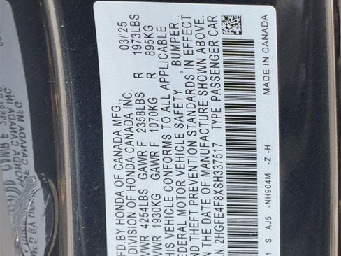 New 2025 Honda Civic Sport Touring image 28