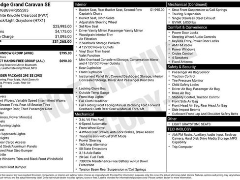 Used 2017 Dodge Grand Caravan SE w/ Power Window Group image 26