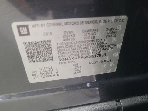 Used 2019 Chevrolet Equinox LT FWD image 33