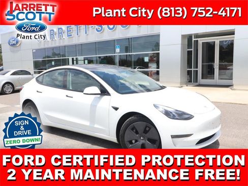 Used 2022 Tesla Model 3 Long Range AWD/4WD image 1