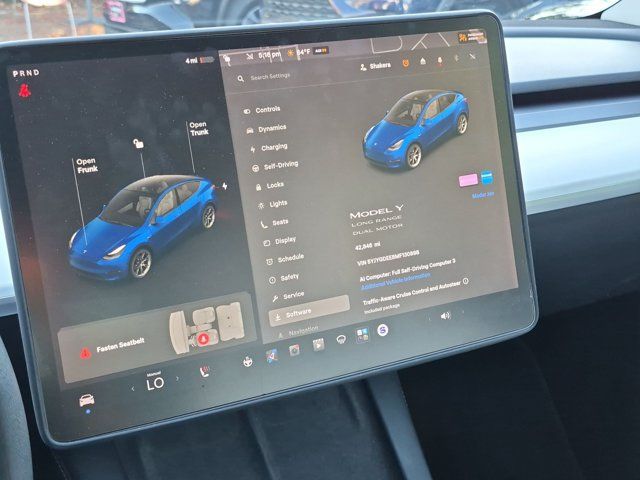 Used 2021 Tesla Model Y Long Range AWD/4WD image 8