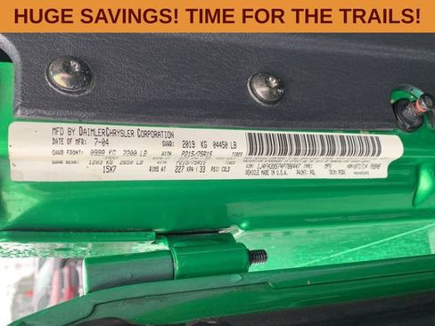 Used 2004 Jeep Wrangler X w/ Wheel Plus Group image 39