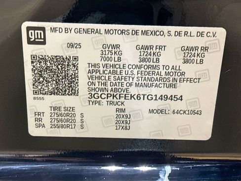 New 2026 Chevrolet Silverado 1500 LT Trail Boss w/ Protection Package image 32