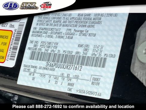 Used 2018 Ford Fusion S image 18