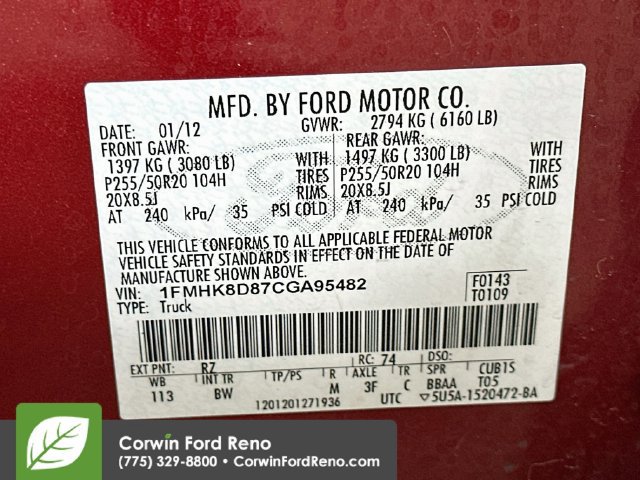 Used 2012 Ford Explorer XLT AWD/4WD image 37