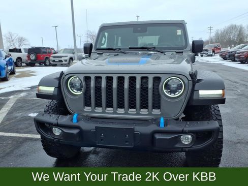 Used 2023 Jeep Wrangler Unlimited Rubicon 4xe w/ Steel Bumper Group image 3