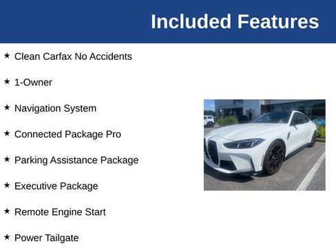 Used 2025 BMW M4 xDrive Competition w/ Executive Package AWD/4WD image 4