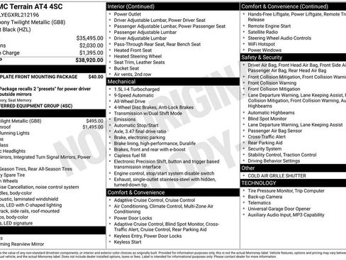 Certified 2024 GMC Terrain AT4 image 1