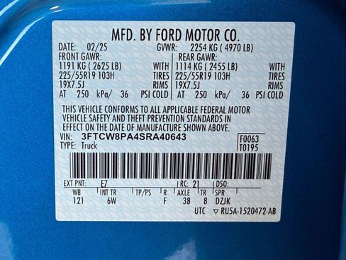 Certified 2025 Ford Maverick Lobo image 22