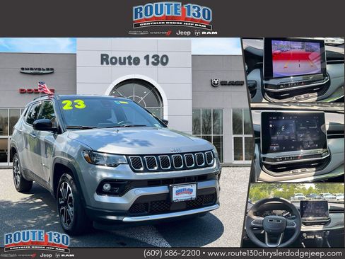 Used 2023 Jeep Compass Limited AWD/4WD image 1